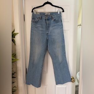 Levi’s Ribcage Cropped Flare